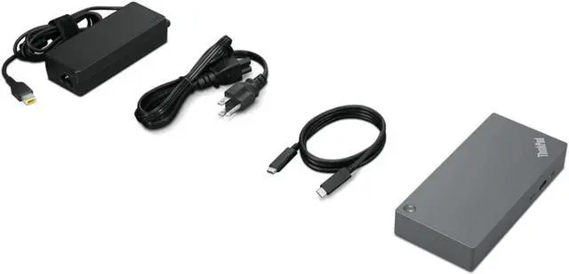 Alt view image 5 of 8 - Lenovo ThinkPad Universal USB-C Dock v2
