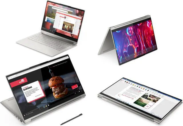 Alt view image 13 of 13 - Lenovo - Yoga 9i 14 2-in-1 14" Touch-Screen Laptop - Intel Evo Platform Core i7 - 16GB Memory - 512GB SSD - Mica 82BG0090US Tablet Notebook