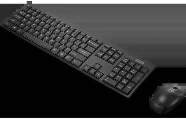 Main image of Lenovo 100 USB-A Wireless Combo Keyboard and Mouse - US English
