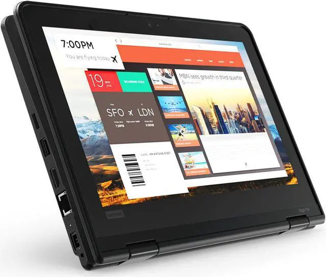 Alt view image 2 of 7 - Lenovo ThinkPad Yoga 11e Gen 5 Laptop, N5030,  UHD, 8GB, 128GB, Win 11 Home