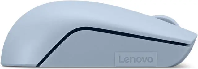 Alt view image 4 of 6 - Lenovo 300 Wireless Compact Mouse (Frost Blue) with battery