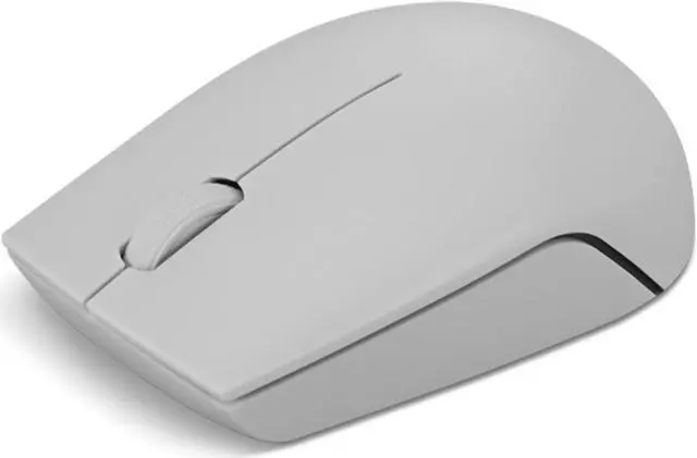Alt view image 5 of 6 - Lenovo 300 Wireless Compact Mouse (Arctic Grey) with battery