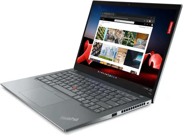 Alt view image 3 of 7 - Lenovo ThinkPad T14s Gen 4 Intel Laptop, 14" IPS  60Hz, vPro®,   Iris Xe Graphics, 16GB, 512GB