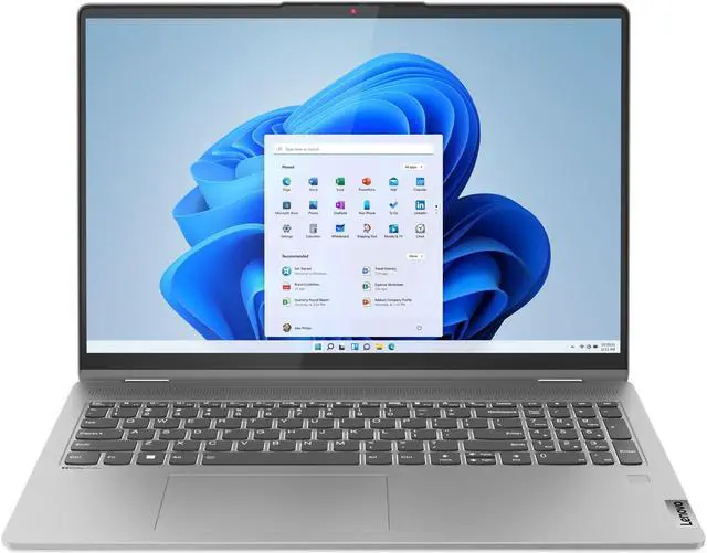 Alt view image 7 of 7 - Lenovo IdeaPad Flex 5i Laptop, 16" IPS  60Hz, i7-1355U,  Iris Xe, 16GB, 1TB