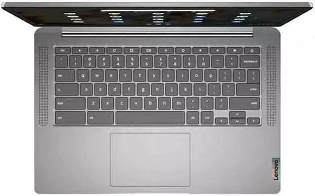 Alt view image 19 of 19 - Lenovo Chromebook 3 14" Laptop - Mediatek MT8183 - 4GB Memory - 64GB eMMC - Arctic Grey 82KN0000US