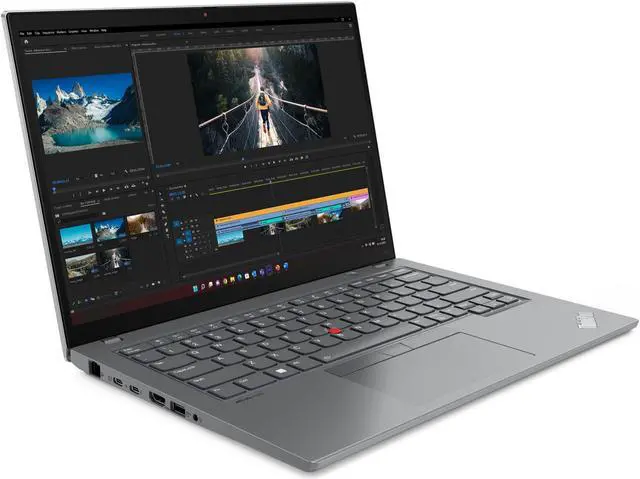 Alt view image 2 of 7 - Lenovo ThinkPad T14 Gen 4 Intel Laptop, 14" IPS Touch, vPro®, UHD, 16GB, 512GB, Win 11 Pro, Three YR Onsite Warranty