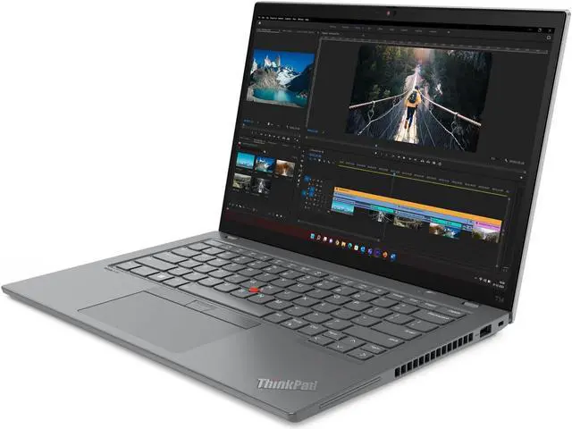 Alt view image 3 of 7 - Lenovo ThinkPad T14 Gen 4 Intel Laptop, 14" IPS Touch, vPro®, UHD, 16GB, 512GB, Win 11 Pro, Three YR Onsite Warranty