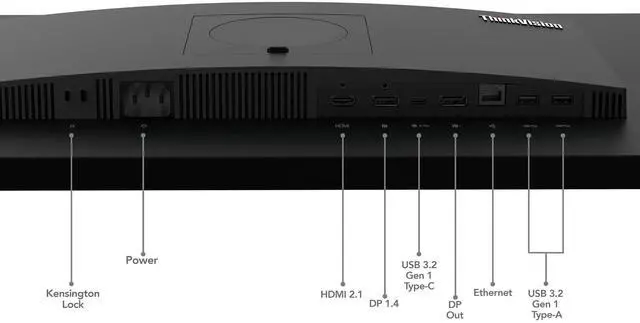 Alt view image 19 of 19 - Lenovo ThinkVision 27 inch Monitor - T27hv-30