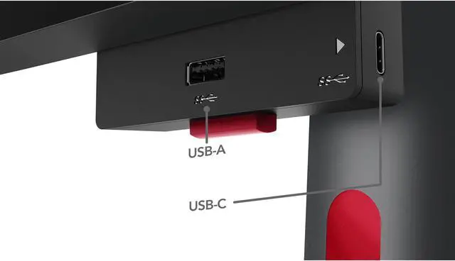 Alt view image 3 of 7 - Lenovo ThinkVision 49 inch Ultra-Wide Monitor - P49w-30