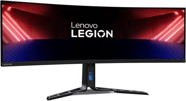 Alt view image 2 of 7 - Lenovo Legion R45w-30 44.5-inch VA Curved DualQHD 170Hz USB-C Docking Gaming Monitor, For Gaming