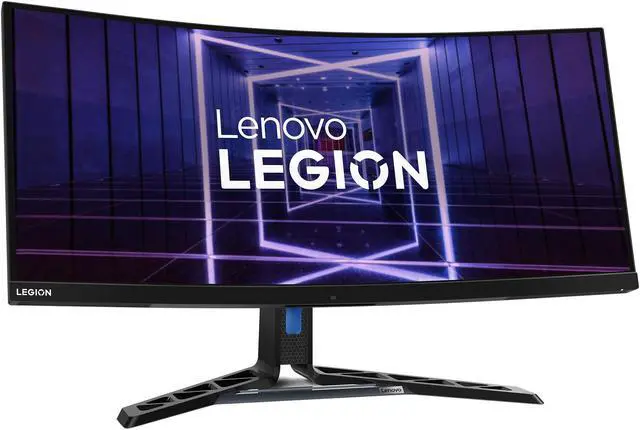 Alt view image 2 of 7 - Lenovo Legion Y34wz-30 34-inch VA Curved WQHD 180Hz USB-C Docking Gaming Monitor, For Gaming