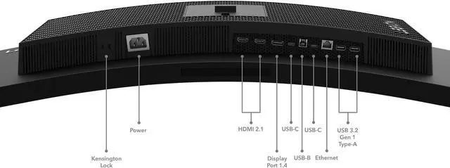 Alt view image 7 of 7 - Lenovo Legion Y34wz-30 34-inch VA Curved WQHD 180Hz USB-C Docking Gaming Monitor, For Gaming