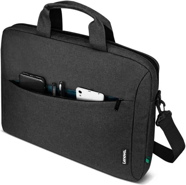 Alt view image 3 of 14 - Lenovo 16-inch Laptop Topload T210 Black (ECO)