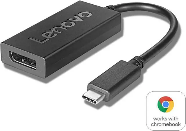 Alt view image 11 of 14 - Lenovo USB-C to DisplayPort Adapter