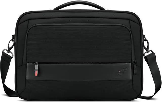 Alt view image 12 of 20 - Lenovo Professional Carrying Case (Briefcase) for 14" Notebook, Accessories - Black - Wear Resistant, Tear Resistant, Water Resistant, Water Proof Zipper, Water Proof - Polyethylene Terephthalate (PET