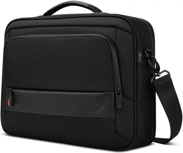 Alt view image 13 of 20 - Lenovo Professional Carrying Case (Briefcase) for 14" Notebook, Accessories - Black - Wear Resistant, Tear Resistant, Water Resistant, Water Proof Zipper, Water Proof - Polyethylene Terephthalate (PET