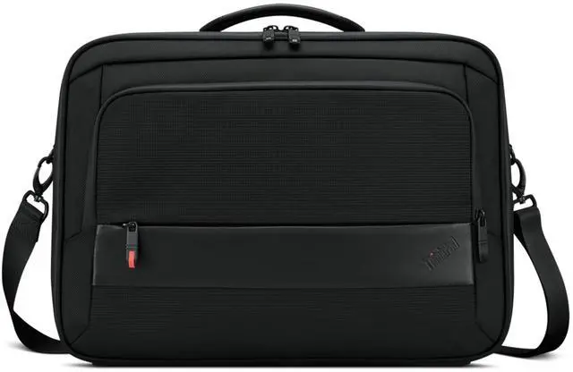Alt view image 11 of 20 - Lenovo Carrying Case for 16" Lenovo Notebook, Accessories, Workstation, Chromebook - Black - Wear Resistant, Tear Resistant, Water Resistant, Water Proof Zipper - Recycled Polyethylene Terephthal