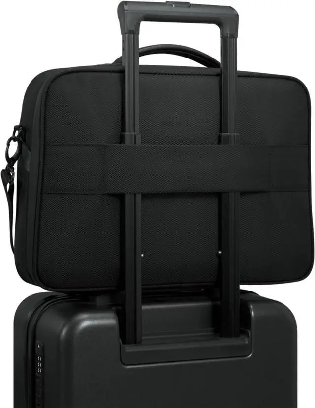 Alt view image 18 of 20 - Lenovo Professional Carrying Case (Briefcase) for 14" Notebook, Accessories - Black - Wear Resistant, Tear Resistant, Water Resistant, Water Proof Zipper, Water Proof - Polyethylene Terephthalate (PET