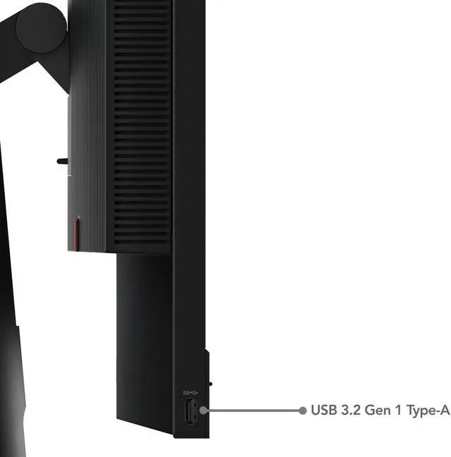 Alt view image 13 of 20 - Lenovo ThinkCentre Tiny-in-One 24" Gen 5 Speaker Webcam FHD IMonitor 12NAGAR1US