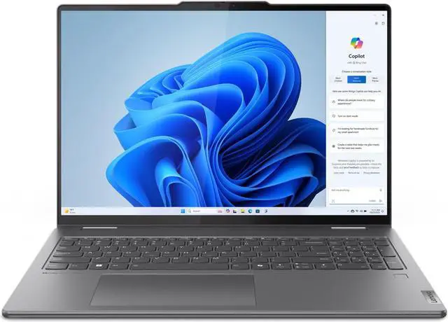Alt view image 7 of 8 - Lenovo Yoga 7i 2-in-1 Laptop, 16" IPS Glass, Intel Core Ultra 7 155U, 16GB, 1TB SSD