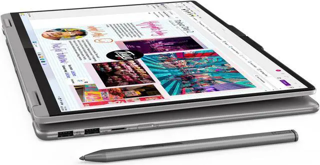 Alt view image 2 of 7 - Lenovo Yoga 7 2-in-1 Laptop, 16" IPS Glass,Ryzen 7 8840HS,16GB, AMD Radeon 780M, 1TB SSD,6 wifi,Win 11 Pro