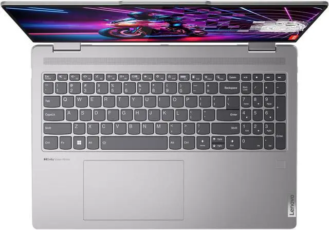 Alt view image 6 of 7 - Lenovo Yoga 7 2-in-1 Laptop, 16" IPS Glass,Ryzen 7 8840HS,16GB, AMD Radeon 780M, 1TB SSD,6 wifi,Win 11 Pro