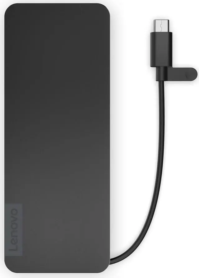 Alt view image 4 of 20 - Lenovo USB-C Slim Travel Dock