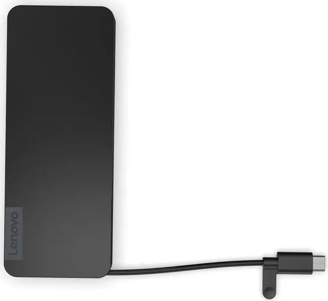 Alt view image 3 of 20 - Lenovo USB-C Slim Travel Dock