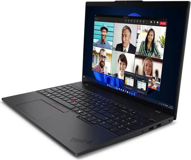 Alt view image 3 of 7 - Lenovo ThinkPad L16 Gen 1 AMD Laptop, 16" IPS  60Hz,Ryzen 7 PRO 7735U,16GB, AMD Radeon 680M, 512GB SSD,Qualcomm Wifi,Win 11 Pro
