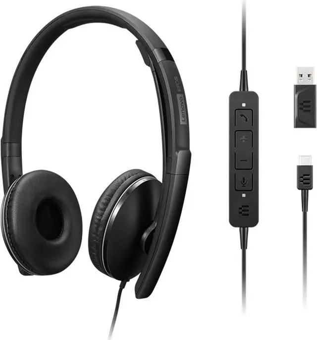 Main image of Lenovo Wired ANC Headset Gen 2 (UC)
