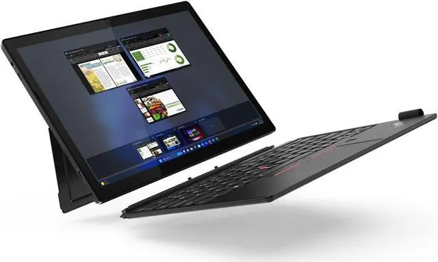 Alt view image 6 of 7 - Lenovo ThinkPad X12 Gen 2 Detachable Intel Laptop, 12.3" FHD IPS  Corning® Gorilla® Glass 3, Intel Core Ultra 5 134U vPro, 16GB, 512GB SSD