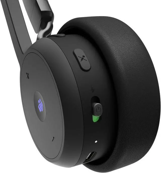 Alt view image 7 of 20 - Lenovo Wireless VoIP Headset (Teams)