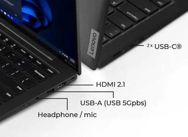 Alt view image 5 of 5 - Lenovo Laptop ThinkPad X1 Carbon Gen 12, 14" IPS Low Power,Intel Core Ultra 5 125U,16GB, Graphics, 256GB SSD,Win 11 Pro