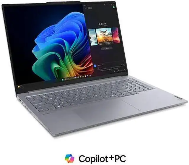 Main image of Lenovo ThinkBook 16 Gen 7 Laptop, 16" IPS  60Hz,Snapdragon X Plus X1P-42-100,32GB, Qualcomm Adreno GPU, 1TB SSD,7 wifi,Win 11 Pro