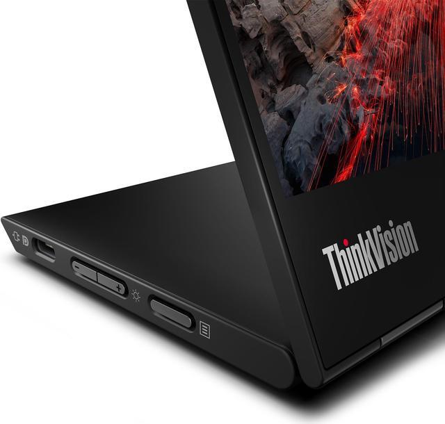 Alt view image 7 of 16 - Lenovo ThinkVision M14t Gen2 14 inch Monitor