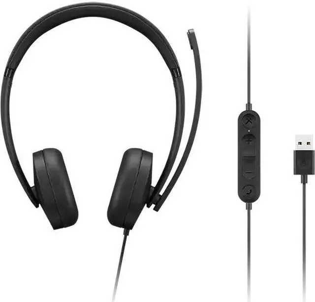 Main image of Lenovo USB-A Wired Stereo Headset Gen 2