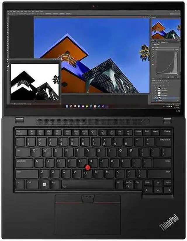 Alt view image 2 of 5 - Lenovo Laptop ThinkPad L14 Gen 4, 14" FHD IPS LED ,13th Generation Intel Core i5-1345U vPro,32GB, Iris Xe Graphics, 256GB SSD,Win 11 Pro