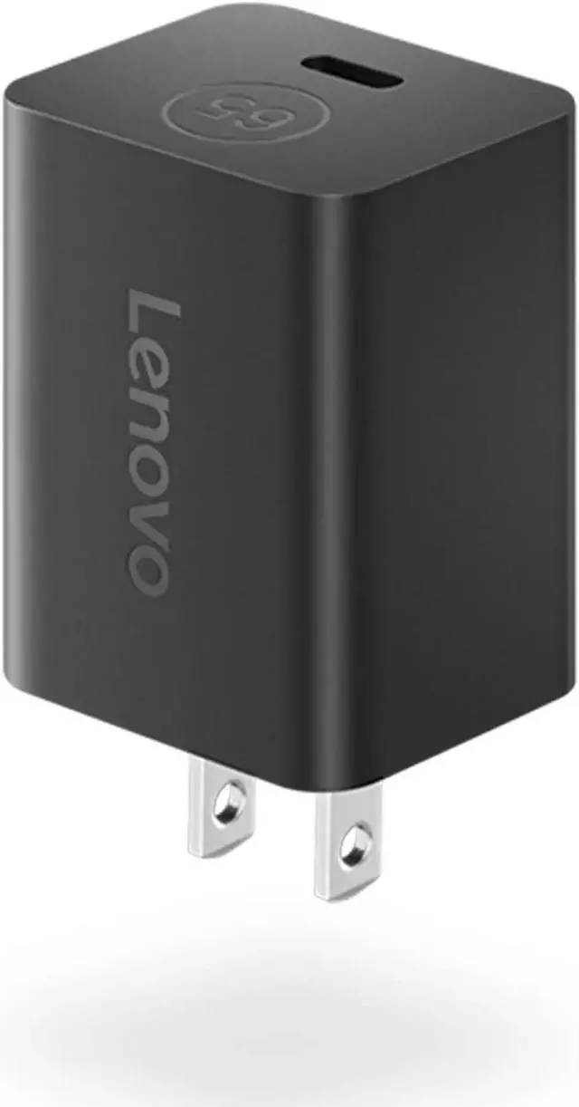 Alt view image 3 of 8 - Lenovo Nano 65W USB-C GaN Adapter