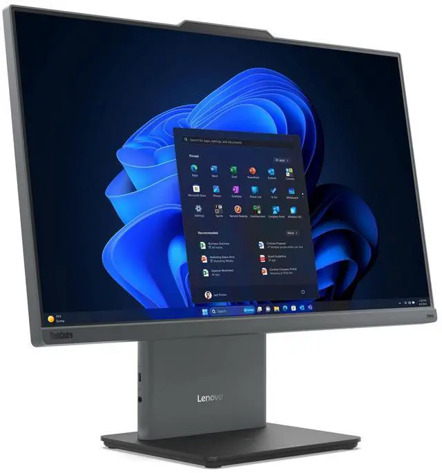 Alt view image 2 of 7 - Lenovo ThinkCentre Neo 50a Gen 5 Intel Desktop, 23.8" FHD IPS  14ms, 13th Generation Intel Core i7-13620H, 16GB, 512GB SSD