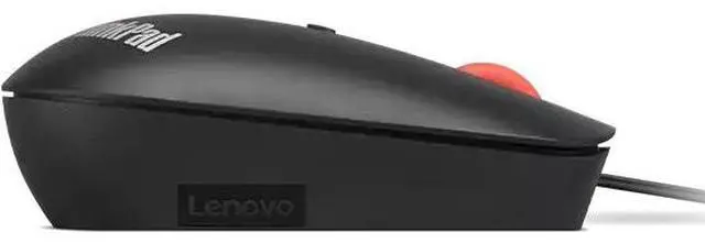 Alt view image 18 of 18 - lenovo ThinkPad USB-C Wired Compact Mouse 4Y51D20850 Black 4 Buttons 1 x Wheel USB Type-C Wired Optical Mouse