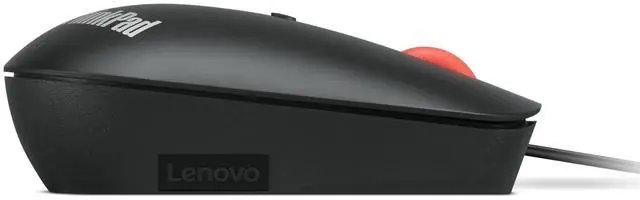 Alt view image 17 of 18 - lenovo ThinkPad USB-C Wired Compact Mouse 4Y51D20850 Black 4 Buttons 1 x Wheel USB Type-C Wired Optical Mouse