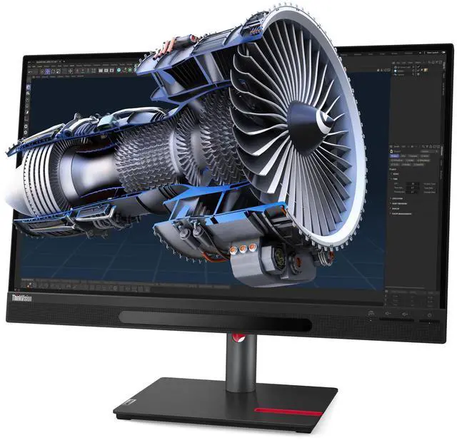 Alt view image 9 of 14 - Lenovo ThinkVision 27 3D - Glasses-free, 2D/3D Compatible Display