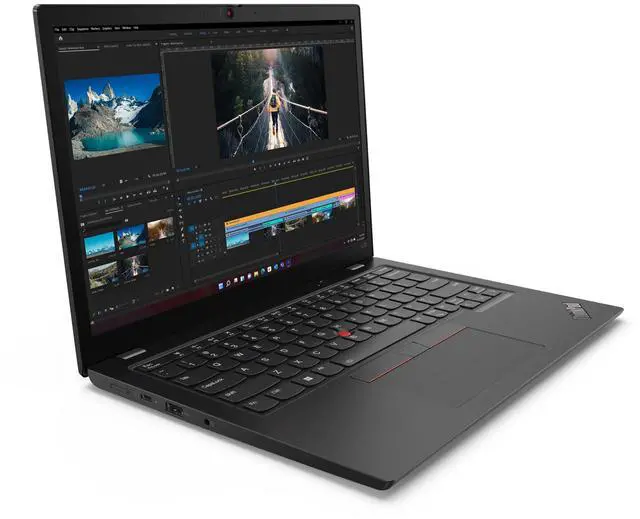 Alt view image 2 of 7 - Lenovo ThinkPad L13 Gen 4 Intel Laptop, 13.3" IPS 60Hz,13th Generation Intel Core i7-1365U vPro,16GB, Iris Xe Graphics, 512GB SSD,Win 11 Pro