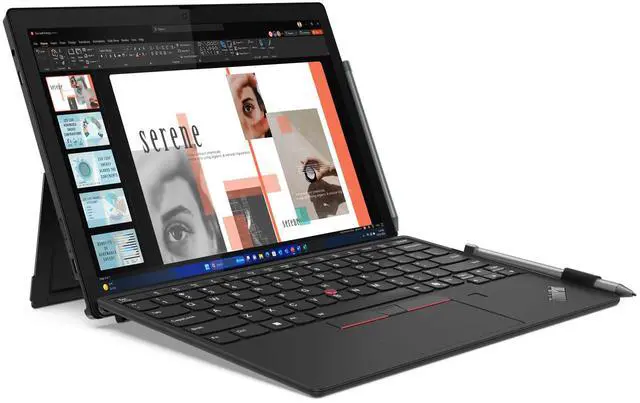 Alt view image 2 of 7 - Lenovo ThinkPad X12 Gen 2 Detachable Intel Laptop, 12.3" FHD IPS Corning® Gorilla® Glass 3,Intel Core Ultra 7 164U vPro,32GB, Graphics, 512GB SSD,Win 11 Pro