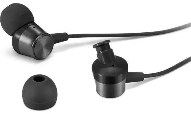 Alt view image 13 of 13 - Lenovo Analog In-Ear Headphone Gen II (3.5mm) - Stereo - Mini-phone (3.5mm) - Wired - 32 Ohm - 100 Hz - 200 kHz - Earbud - Binaural - In-ear - 3.94 ft Cable - Black