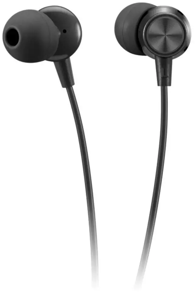 Alt view image 9 of 13 - Lenovo Analog In-Ear Headphone Gen II (3.5mm) - Stereo - Mini-phone (3.5mm) - Wired - 32 Ohm - 100 Hz - 200 kHz - Earbud - Binaural - In-ear - 3.94 ft Cable - Black
