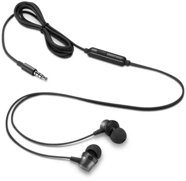 Alt view image 11 of 13 - Lenovo Analog In-Ear Headphone Gen II (3.5mm) - Stereo - Mini-phone (3.5mm) - Wired - 32 Ohm - 100 Hz - 200 kHz - Earbud - Binaural - In-ear - 3.94 ft Cable - Black