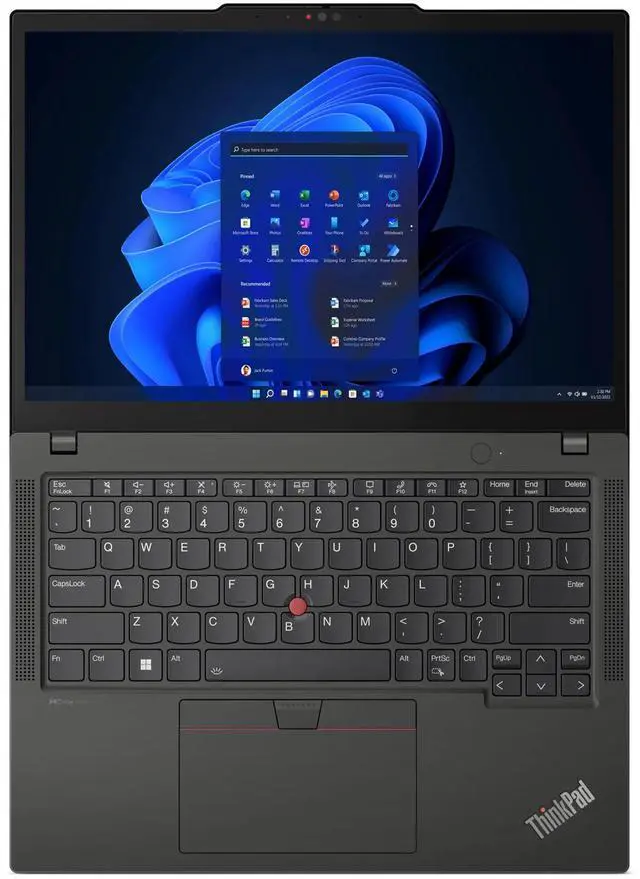 Alt view image 6 of 7 - Lenovo ThinkPad X13 Gen 4 Intel Laptop, 13.3" IPS 60Hz,13th Generation Intel Core i7-1365U vPro,16GB, Iris Xe Graphics, 512GB SSD,Win 11 Pro