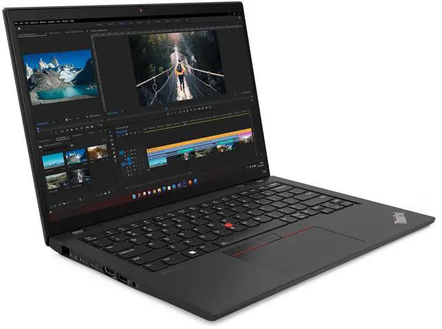 Alt view image 2 of 7 - Lenovo ThinkPad T14 Gen 4 AMD Laptop, 14" IPS 60Hz,Ryzen 5 PRO 7540U,16GB, AMD Radeon 740M, 512GB SSD,Win 11 Pro