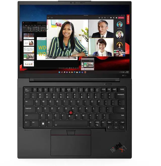 Alt view image 6 of 7 - Lenovo ThinkPad X1 Carbon Gen 11 Intel Laptop, 14" IPS  Low Power,13th Generation Intel Core i7-1365U vPro,32GB,  Iris Xe Graphics, 512GB SSD,Win 11 Pro